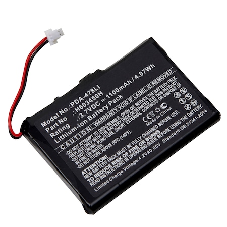 Ultralast GPS Battery - SureShotGPS C2796, Micro V3, H603450H PDA-478LI